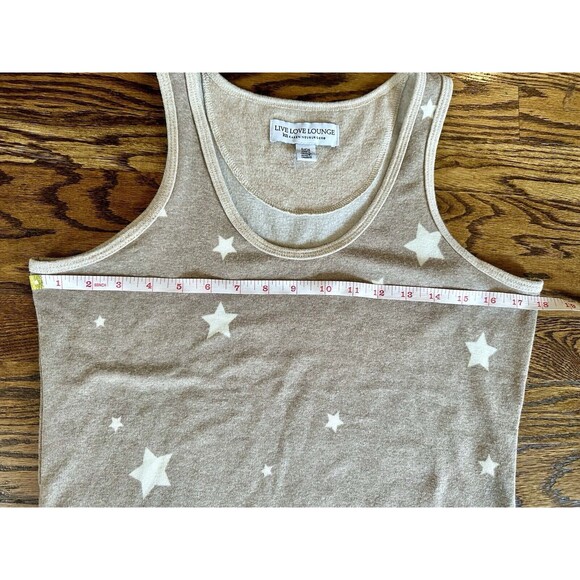 Karen Neuburger LiveLoveLounge Tan Tank Top Womens Small‎ Scoop Neck Sleeveless - Picture 3 of 7